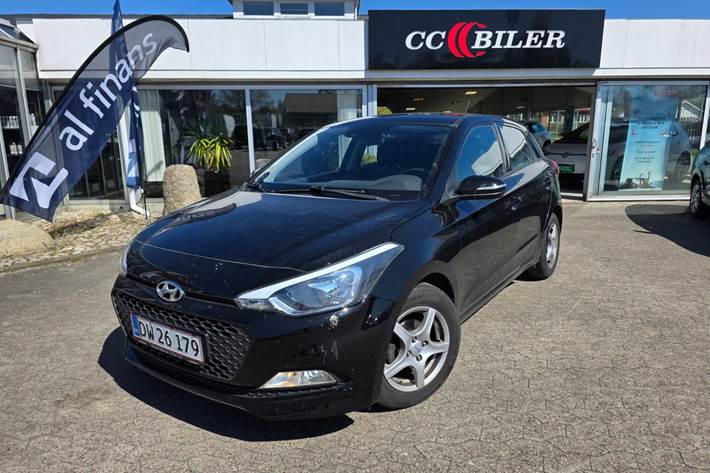 Sort Hyundai i20 fra 2017