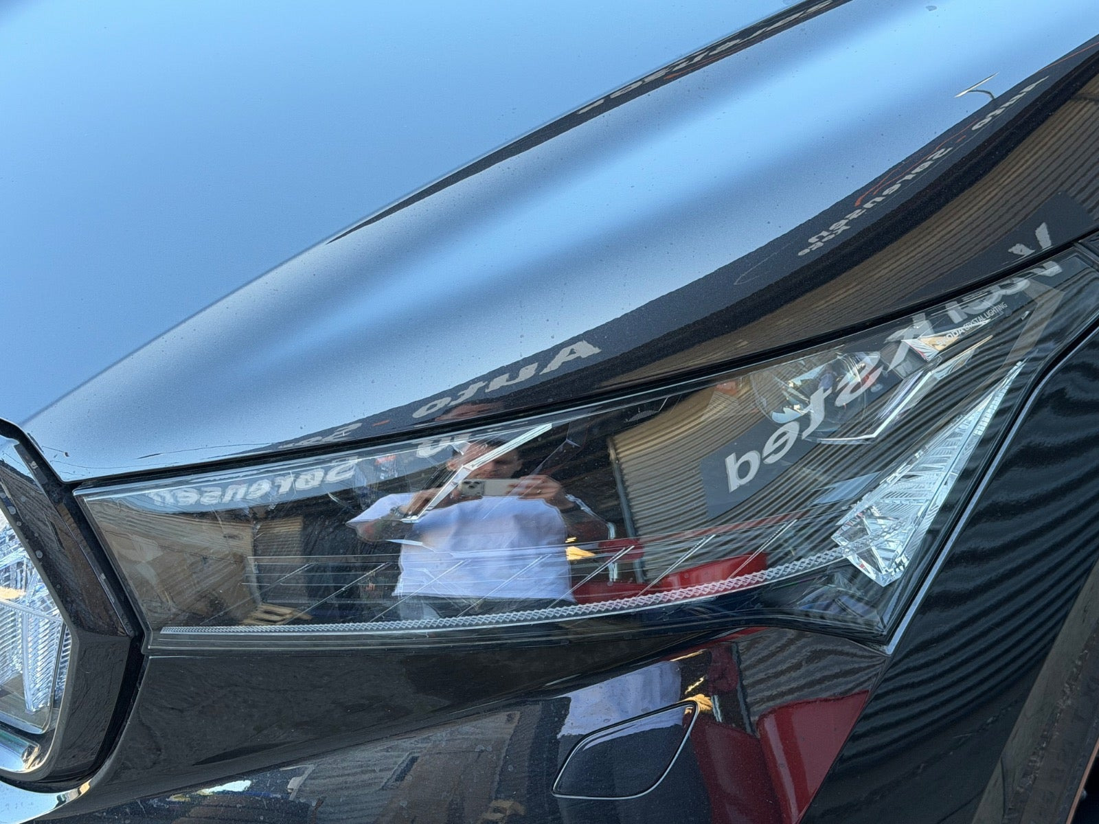 Sort Skoda Enyaq fra 2021