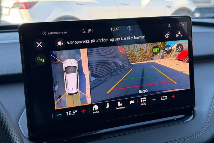 Sort Skoda Enyaq fra 2021