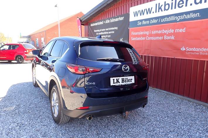 Blå Mazda CX-5 fra 2022