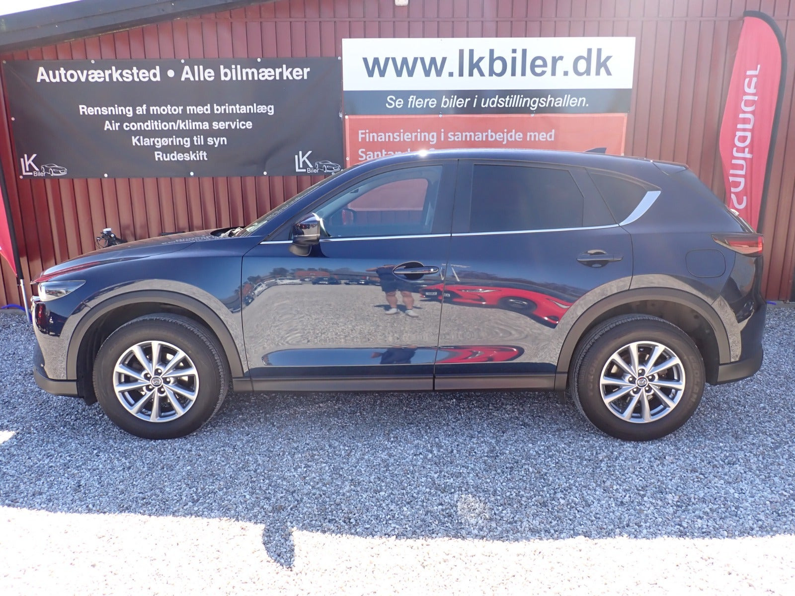 Blå Mazda CX-5 fra 2022