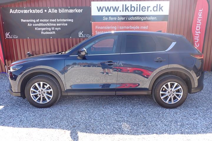 Blå Mazda CX-5 fra 2022