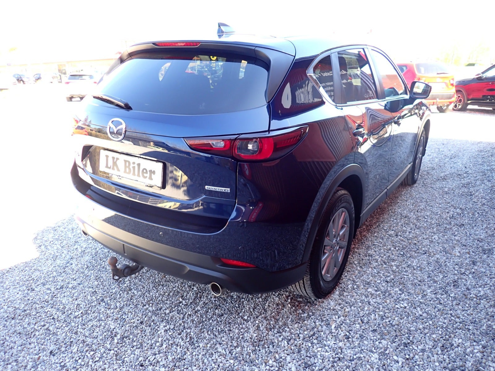 Blå Mazda CX-5 fra 2022