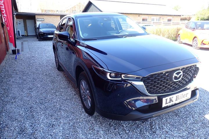 Blå Mazda CX-5 fra 2022