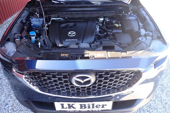 Blå Mazda CX-5 fra 2022