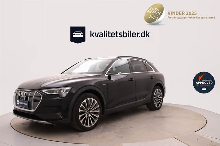 Sort Audi e-tron fra 2021