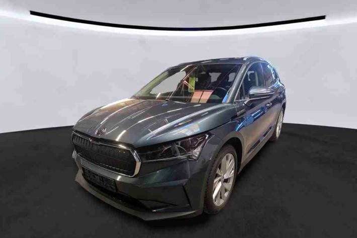Grå Skoda Enyaq fra 2021