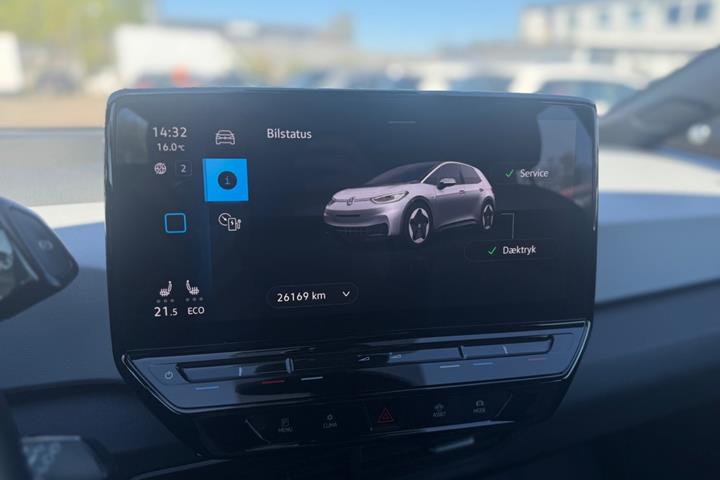 Hvid VW ID.3 fra 2023
