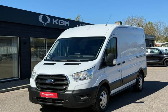 Hvid Ford Transit 350 L2 Van fra 2021