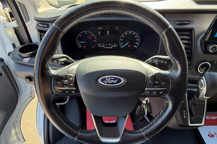 Hvid Ford Transit 350 L2 Van fra 2021