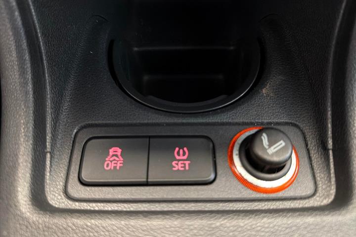 Gul VW UP! fra 2017