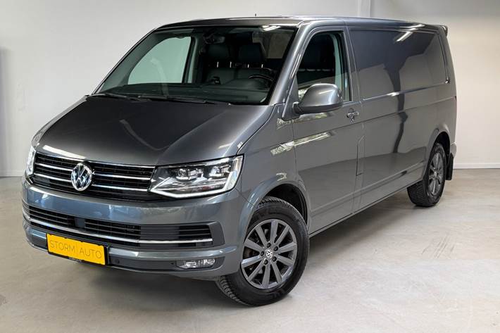 Grå VW Transporter fra 2019