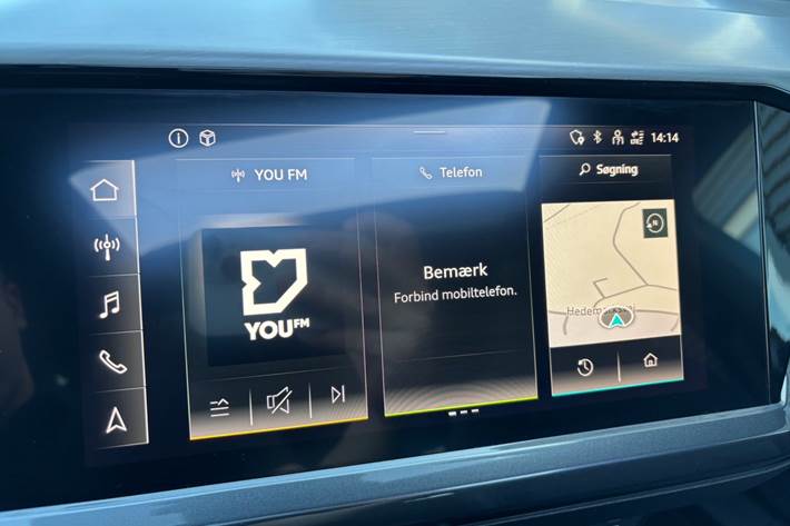 Grå Audi Q4 e-tron fra 2022
