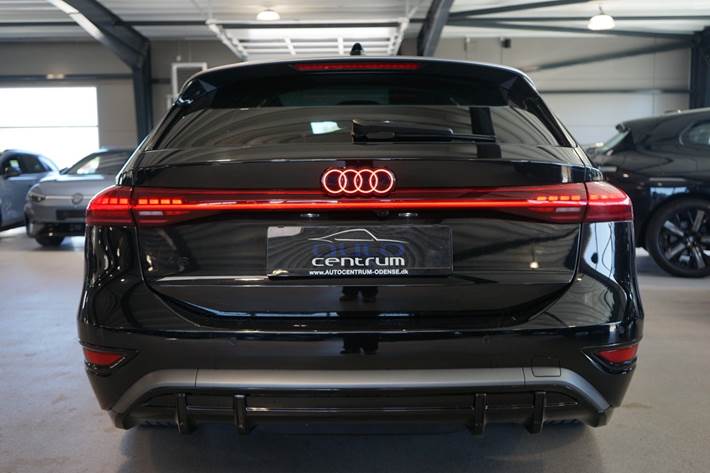 Sort Audi A6 e-tron fra 2025