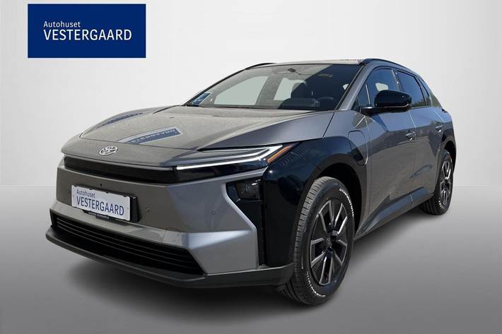 Grå Toyota BZ4X fra 2025