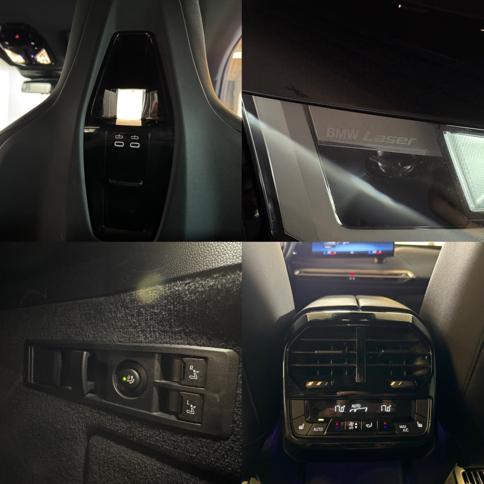 Grå BMW iX fra 2023