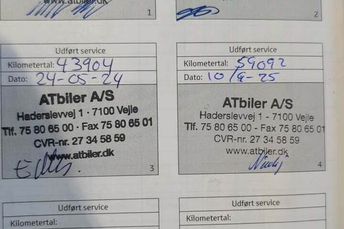 Hvid Toyota Yaris fra 2021