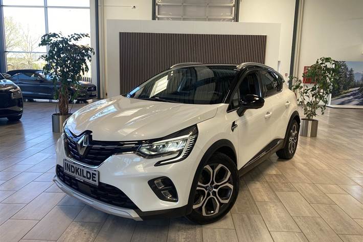 Hvid Renault Captur fra 2021
