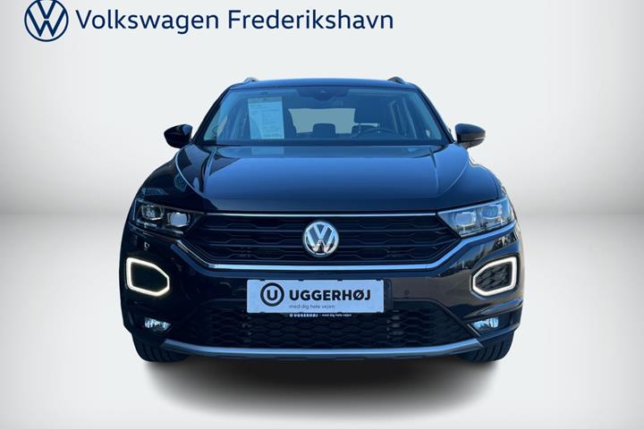 Sort VW T-Roc fra 2020