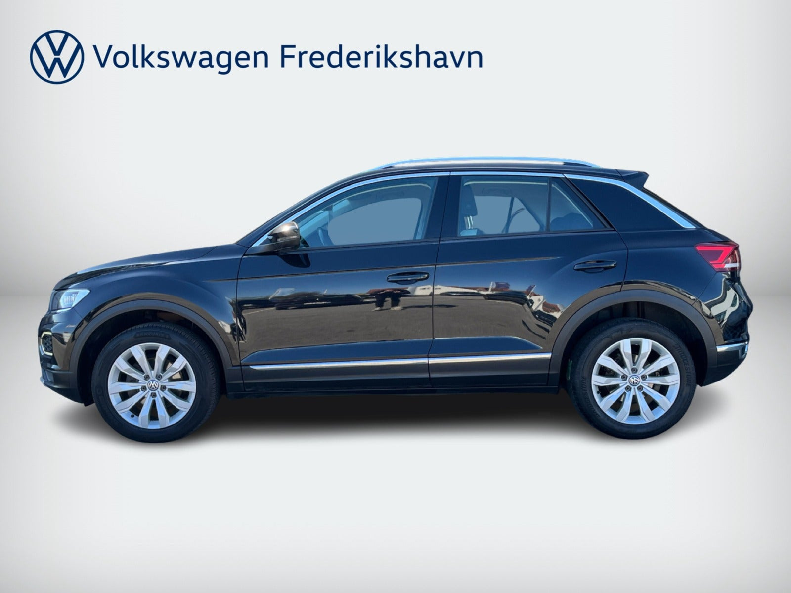 Sort VW T-Roc fra 2020