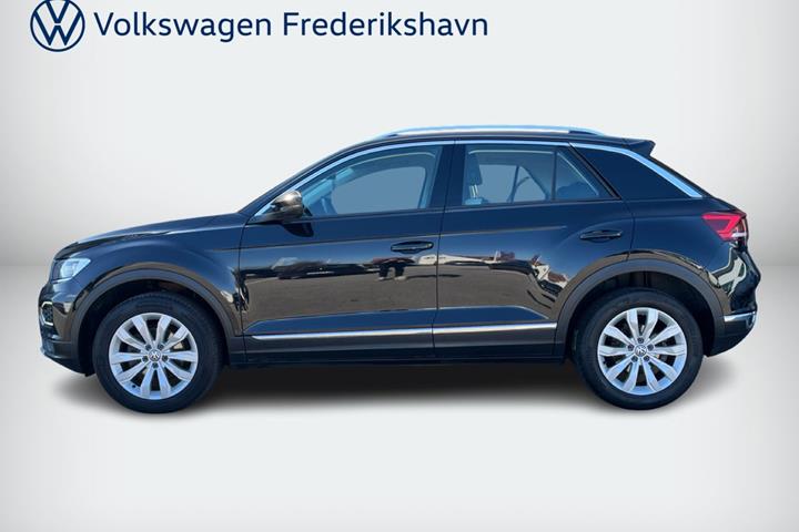 Sort VW T-Roc fra 2020