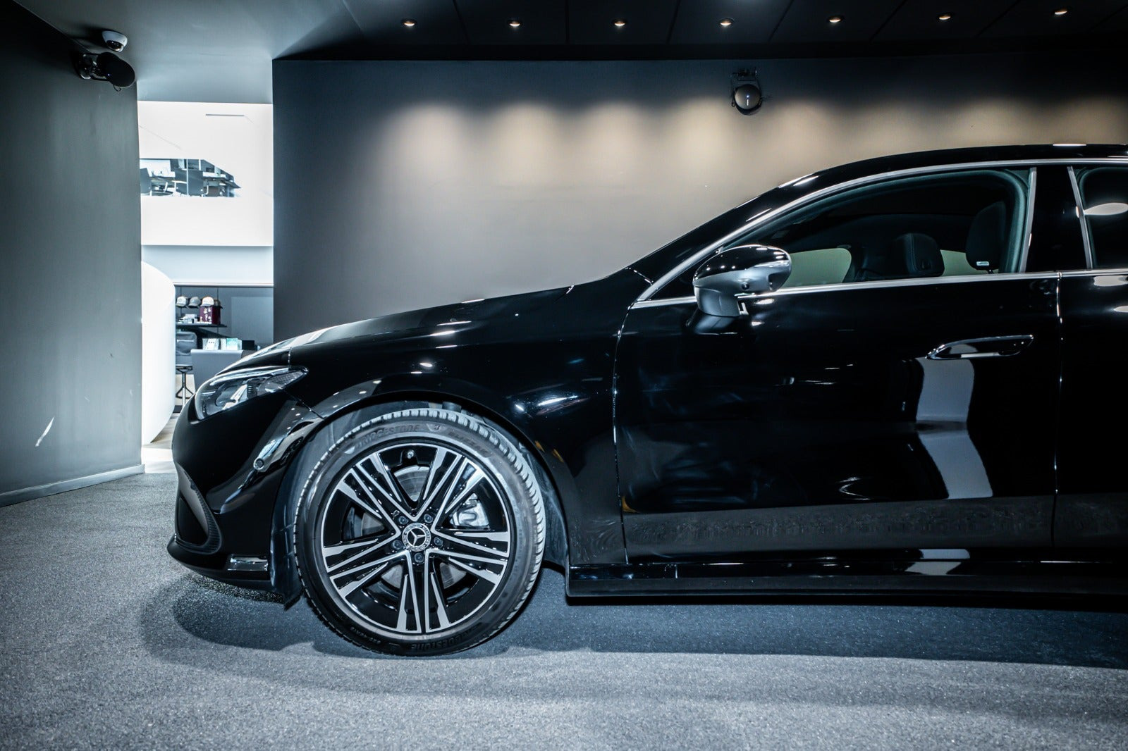 Sort Mercedes CLA250+ fra 2025
