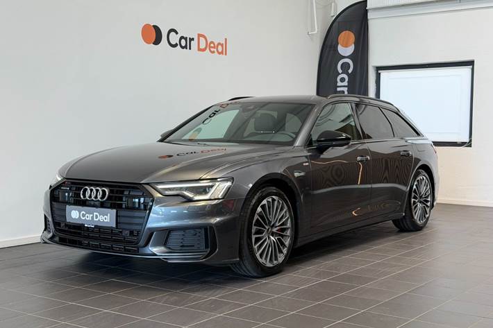 Grå Audi A6 fra 2022