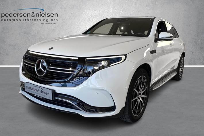 Hvid Mercedes EQC 400 fra 2022