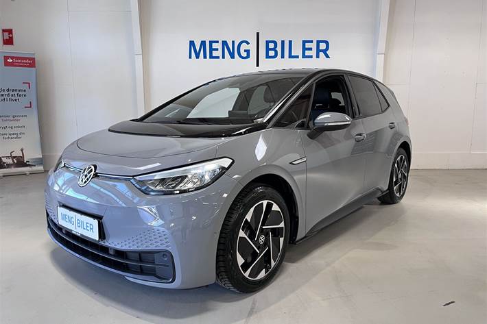 Grå VW ID.3 fra 2022