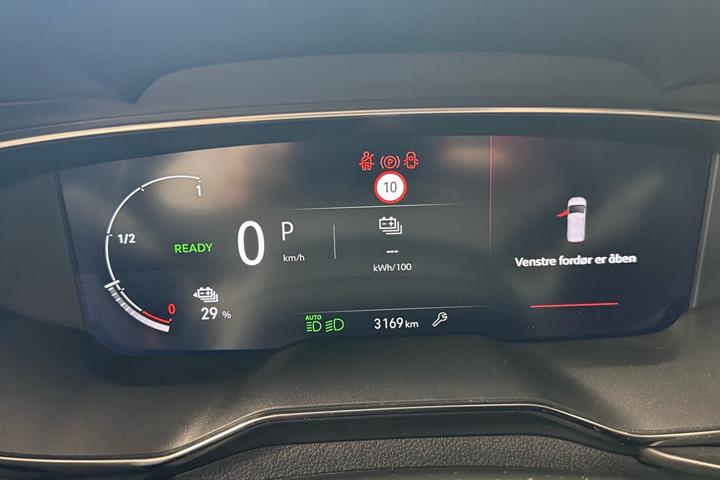 Grå Opel Combo-e Life fra 2024