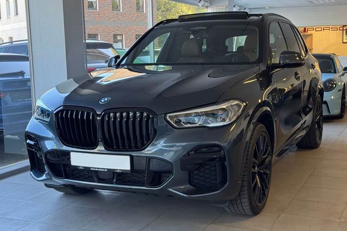 Grå BMW X5 fra 2022