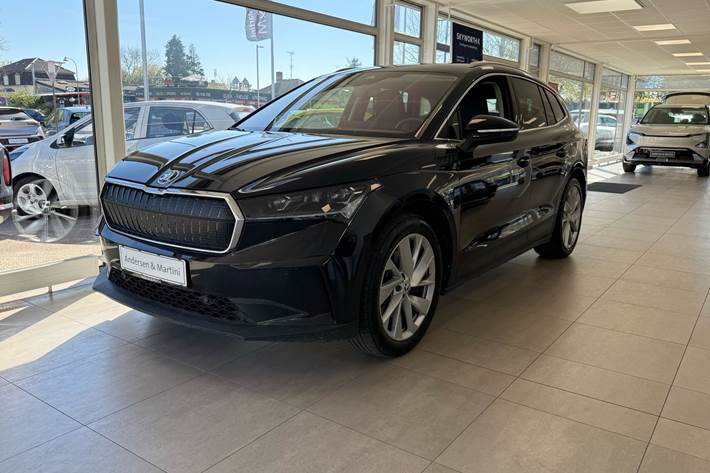 Sort Skoda Enyaq fra 2021