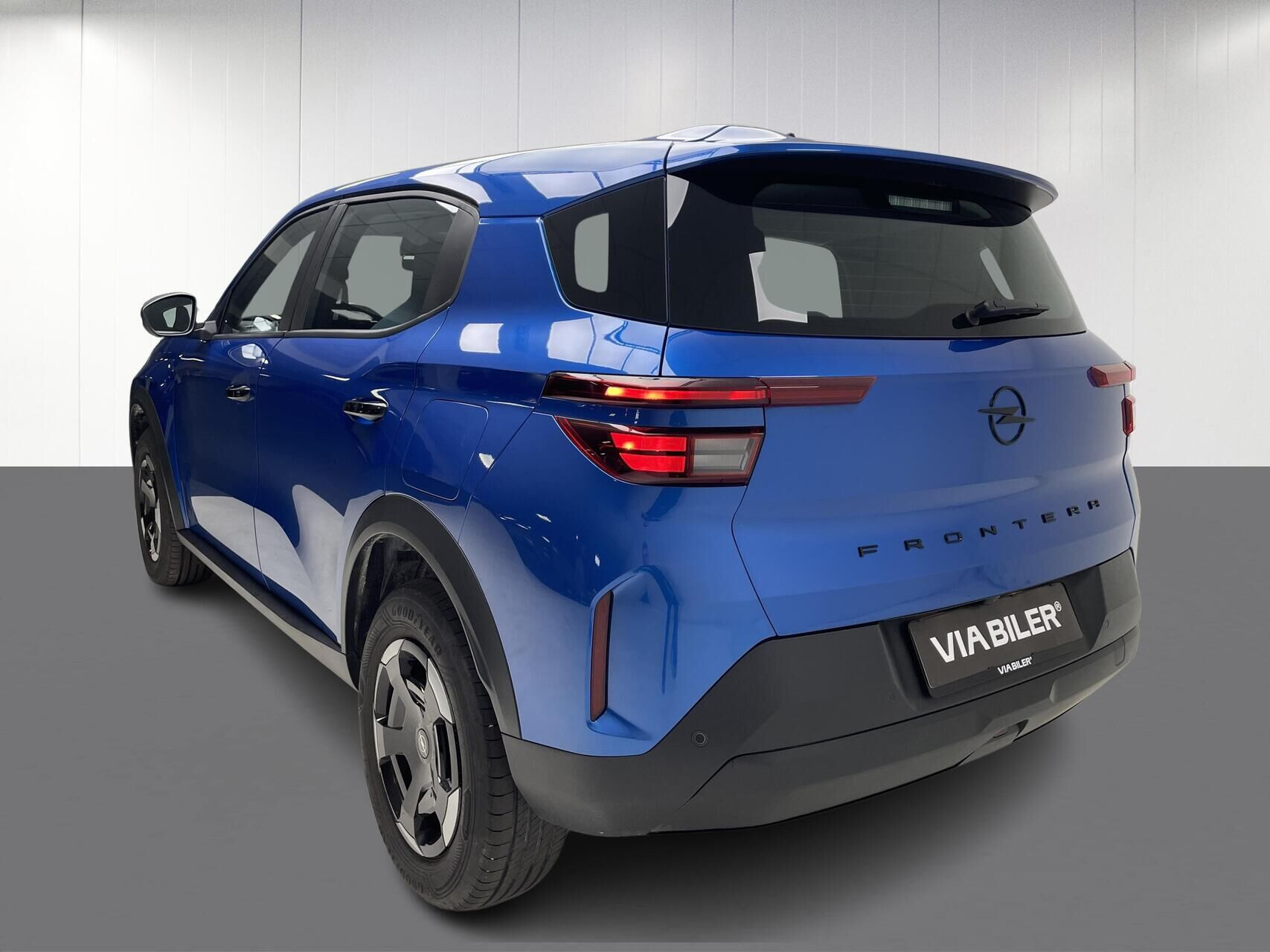 Blå Opel Frontera fra 2025