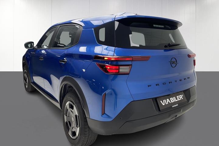 Blå Opel Frontera fra 2025