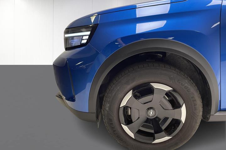 Blå Opel Frontera fra 2025