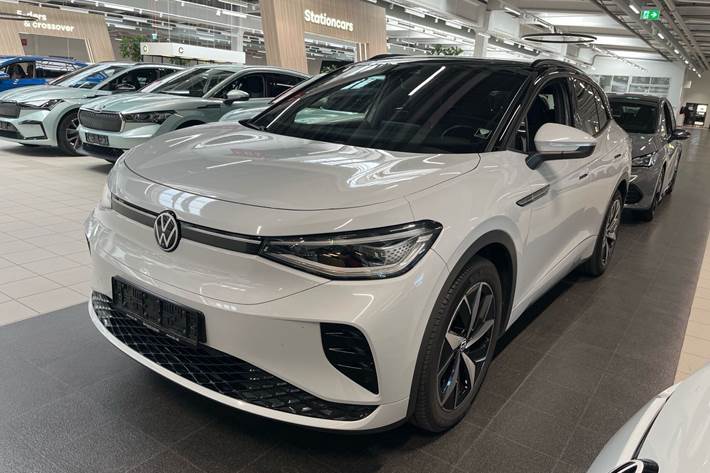 Hvid VW ID.4 fra 2021