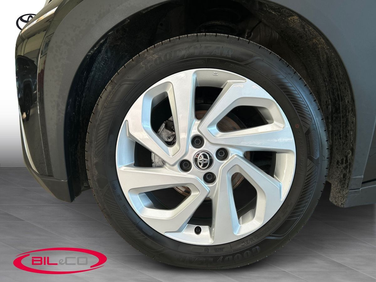 Sort Toyota Aygo X fra 2025