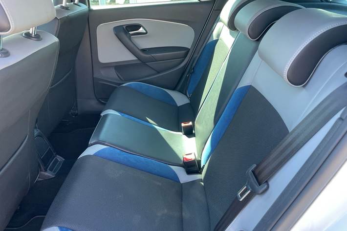 Hvid VW Polo fra 2017