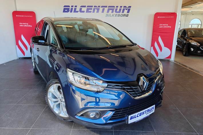 Blå Renault Grand Scenic IV fra 2018