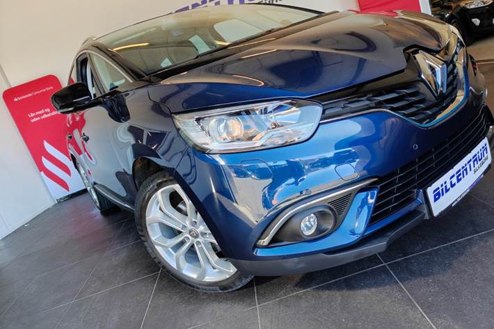 Blå Renault Grand Scenic IV fra 2018