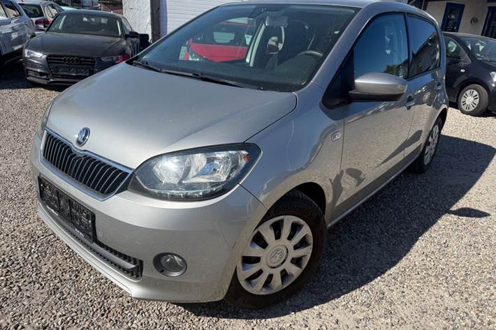 Grå Skoda Citigo fra 2017