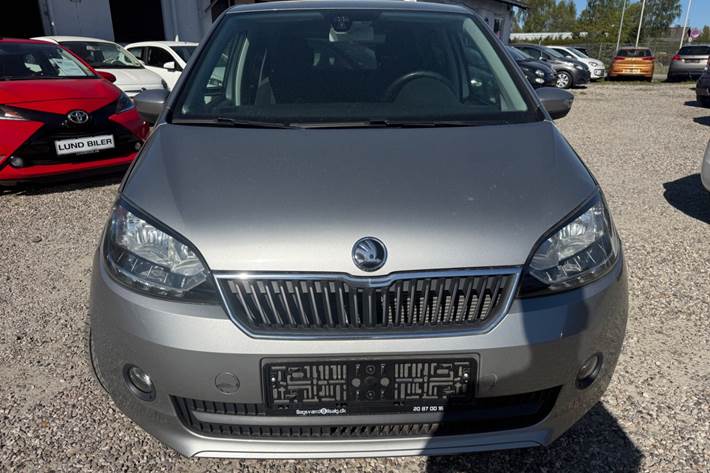 Grå Skoda Citigo fra 2017