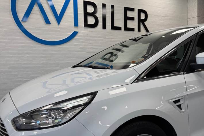 Hvid Ford S-MAX fra 2018