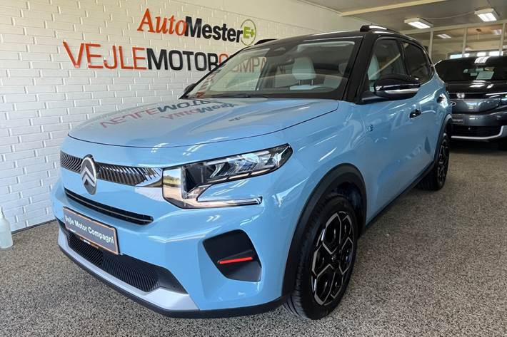 Blå Citroën ë-C3 fra 2024
