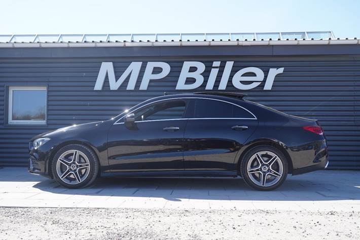 Sort Mercedes CLA250 e fra 2022