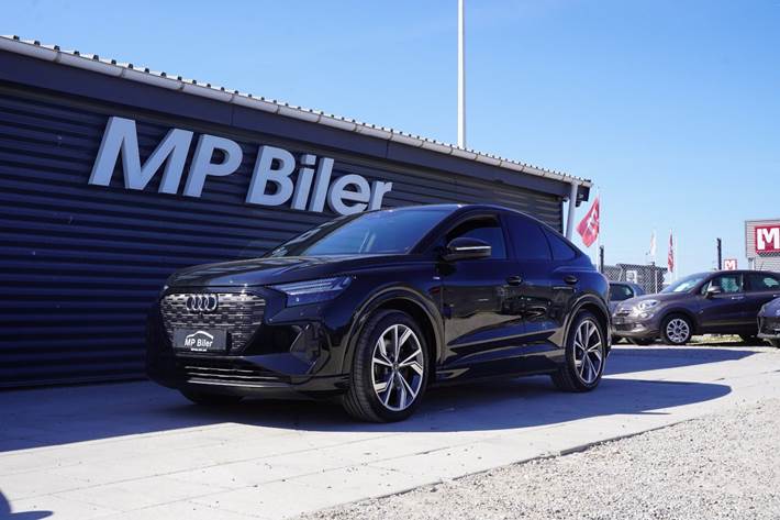 Sort Audi Q4 e-tron fra 2021