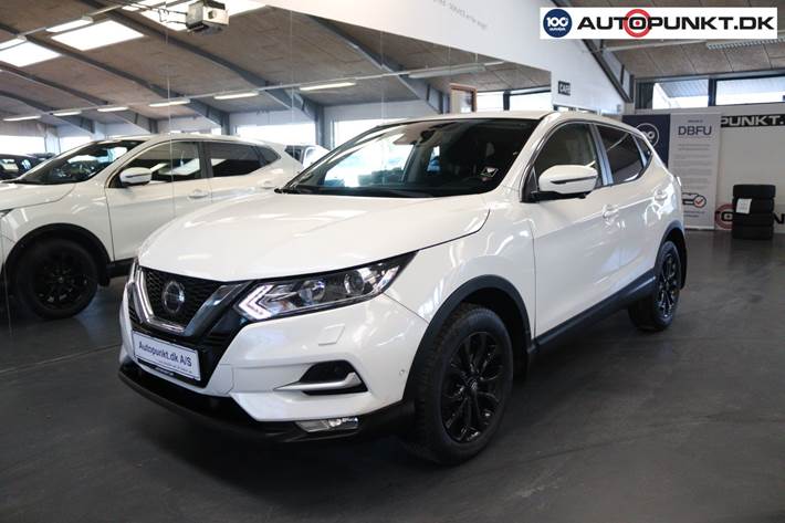 Hvid Nissan Qashqai fra 2019