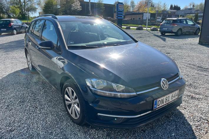 Sort VW Golf VII fra 2018