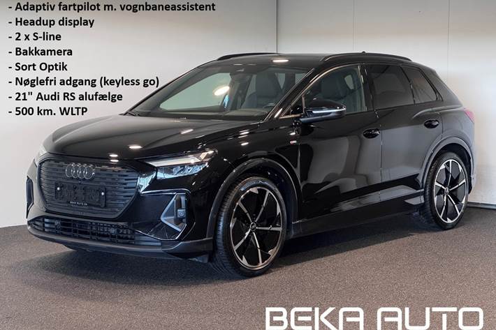 Sort Audi Q4 e-tron fra 2023