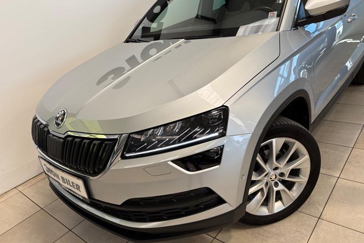 Sølv Skoda Karoq fra 2021